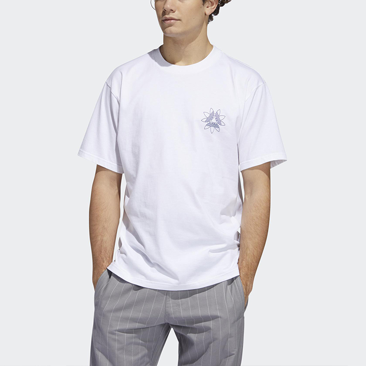 Мужская футболка adidas originals Tri-Foil Tee (разноцветная) — фото 3
