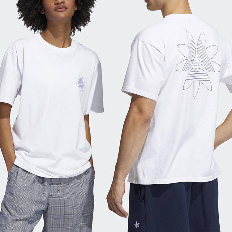 Мужская футболка adidas originals Tri-Foil Tee (разноцветная) — фото 6