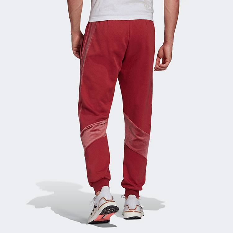 Мужские штаны adidas (розовые) — фото 4