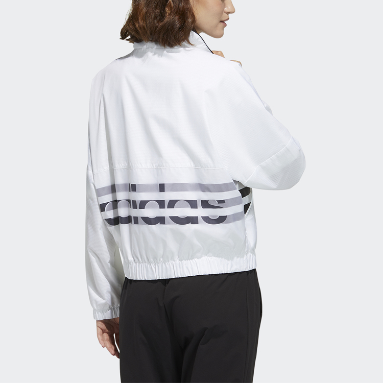 Женская куртка adidas neo W CS Mar TT (белая) — фото 3