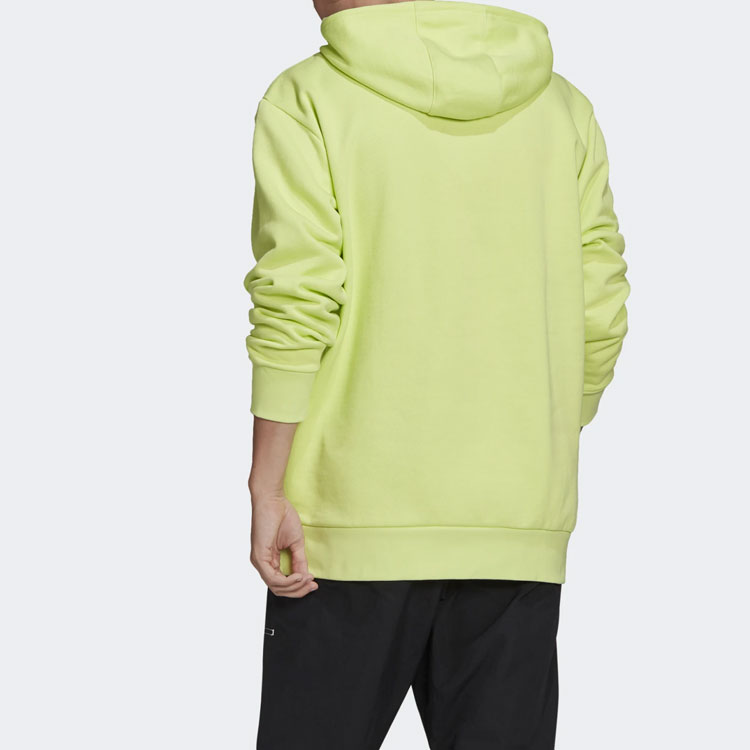 Мужское худи adidas Adv Logo Hoody (желтое) — фото 5