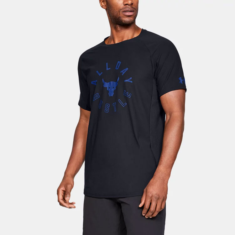 Мужская футболка Under Armour Under Armour T (черная) — фото 4