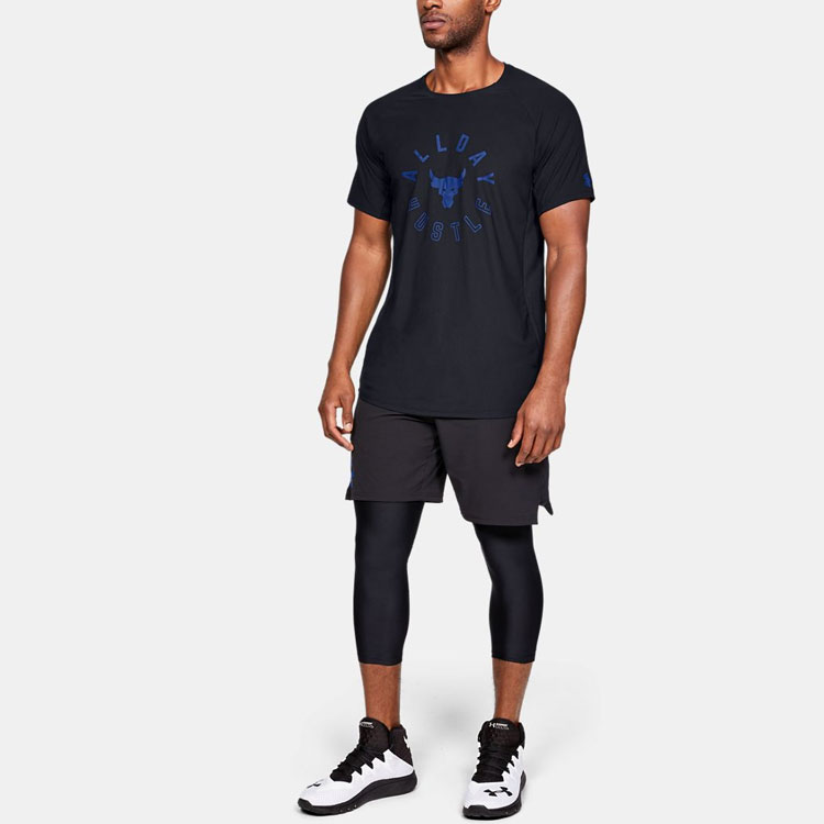 Мужская футболка Under Armour Under Armour T (черная) — фото 3