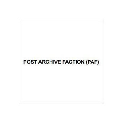 Post Archive Faction Paf