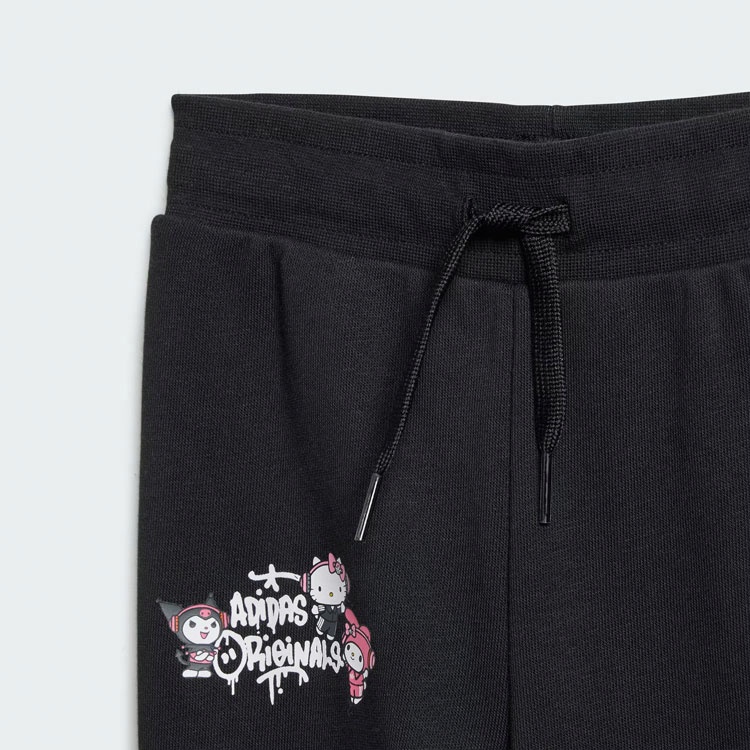 Детский костюм adidas originals × Hello Kitty/ HELLO KITTY CREW SET (черный) — фото 4