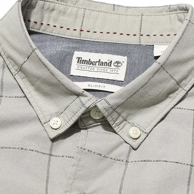 Мужская рубашка Timberland Plaid Shirt (разноцветная) — фото 4