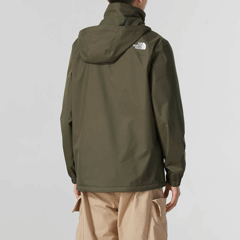 Мужская куртка The North Face (оливковая) — фото 3