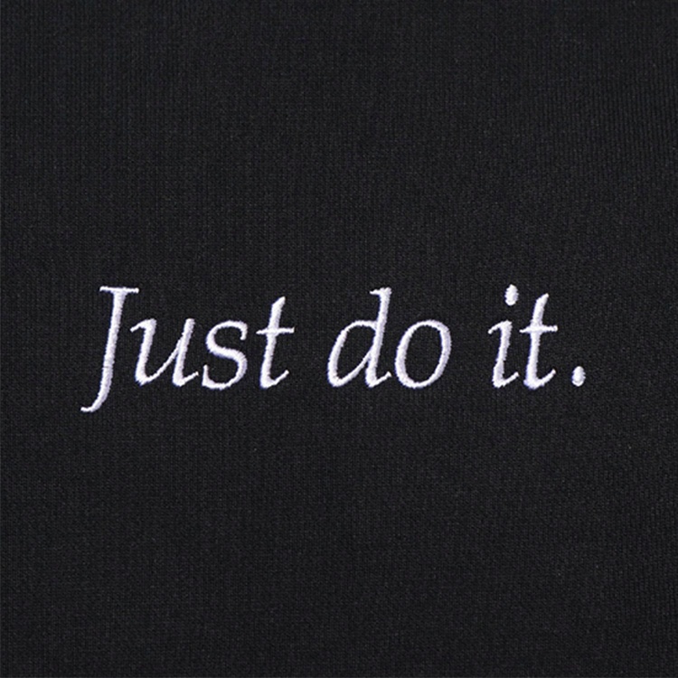 Мужская футболка Nike As M Nsw Jdi Crw Flc Hwywt Just Do It (черная) — фото 5