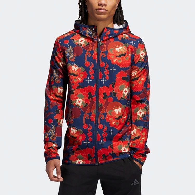 Мужская куртка adidas Otr Jkt CNY M (красная) — фото 3