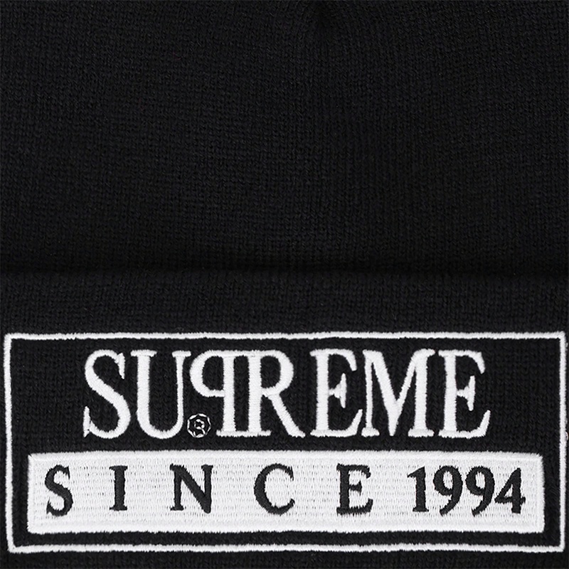 Шапка Supreme SS20 Week 0 Reserved Beanie (черная) — фото 4
