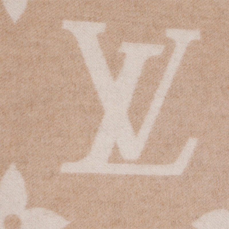 Женский шарф Louis Vuitton REYKJAVIK (серый) — фото 3