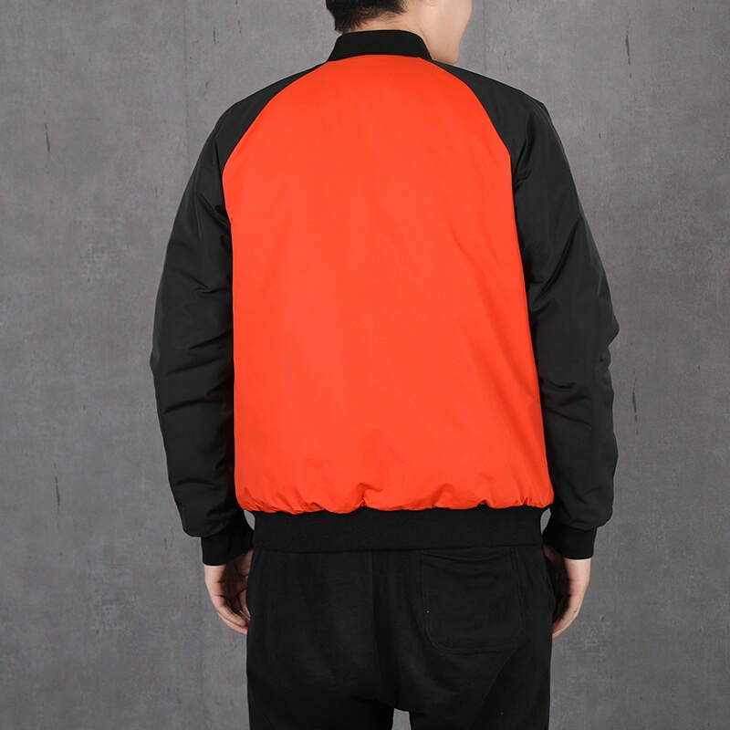 Мужская куртка adidas originals Revsbl Bomber (черно-зеленая) — фото 4