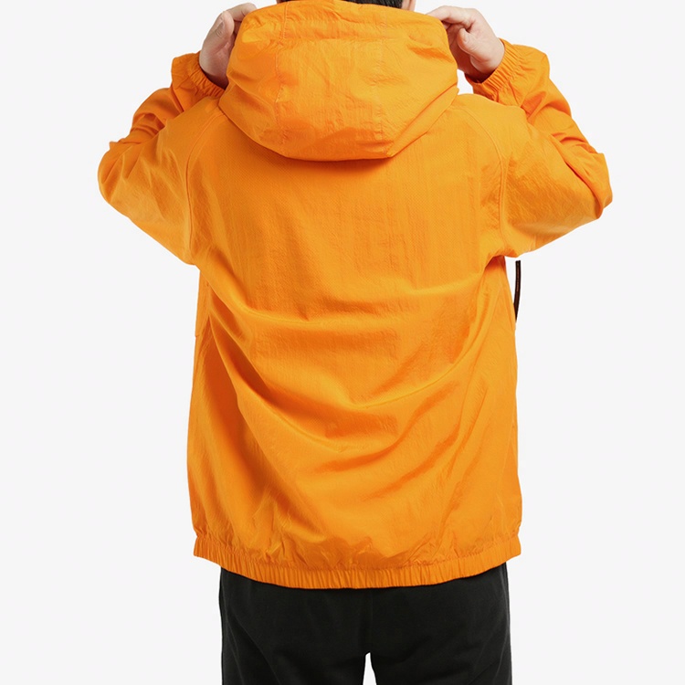 Мужская куртка Nike Half-Zip (оранжевая) — фото 6