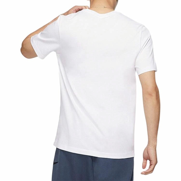 Мужская футболка Nike T (белая) — фото 4