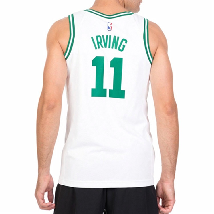 Мужская футболка Nike NBA Boston Celtics (белая) — фото 4