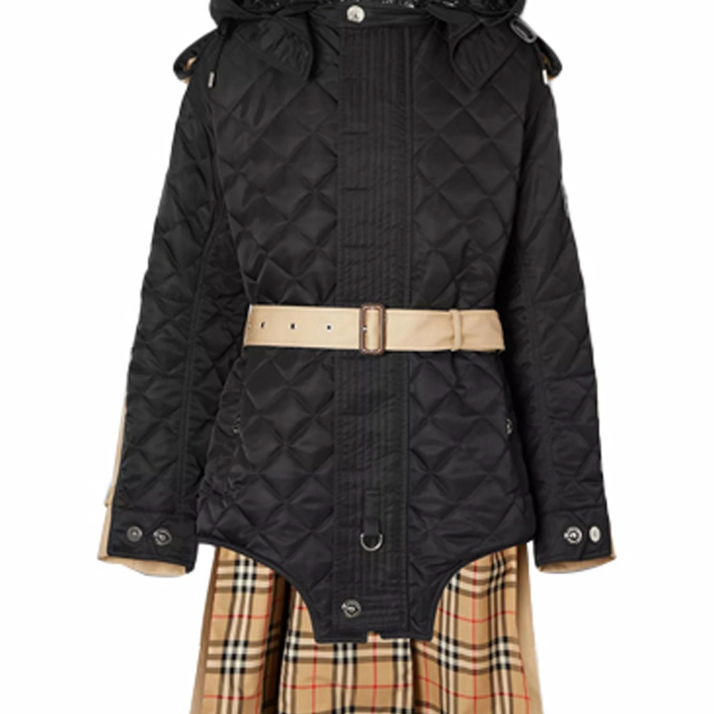 Мужская куртка Burberry (черная) — фото 5