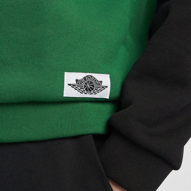 Мужские худи Jordan Logo (зеленый) — фото 6
