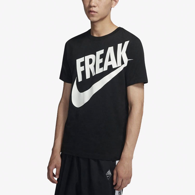 Мужские футболка Nike Giannis Dri-Fit Tee T (черный) — фото 3