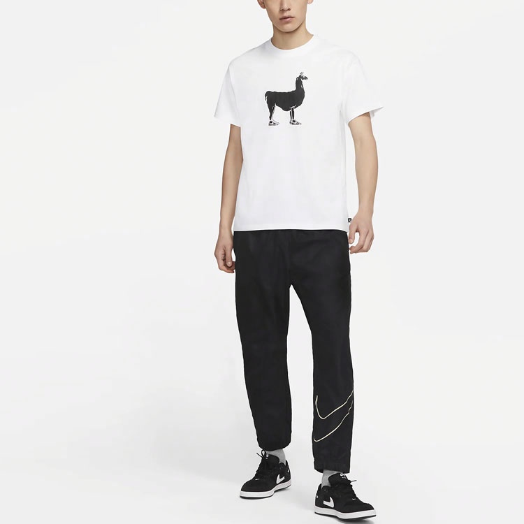 Мужская футболка Nike T (белая) — фото 3