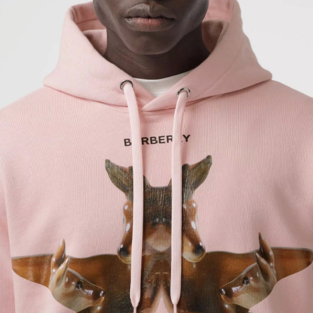 Худи Burberry (розовый) — фото 5