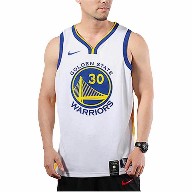 Мужская футболка Nike NBA Association Edition (белый) — фото 3
