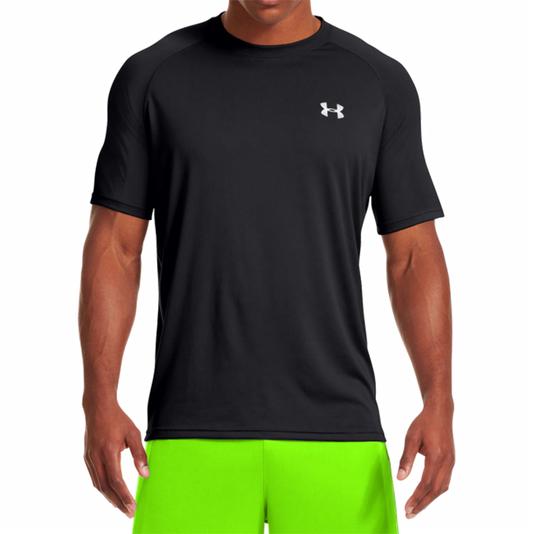 Мужская футболка Under Armour (черная) — фото 3