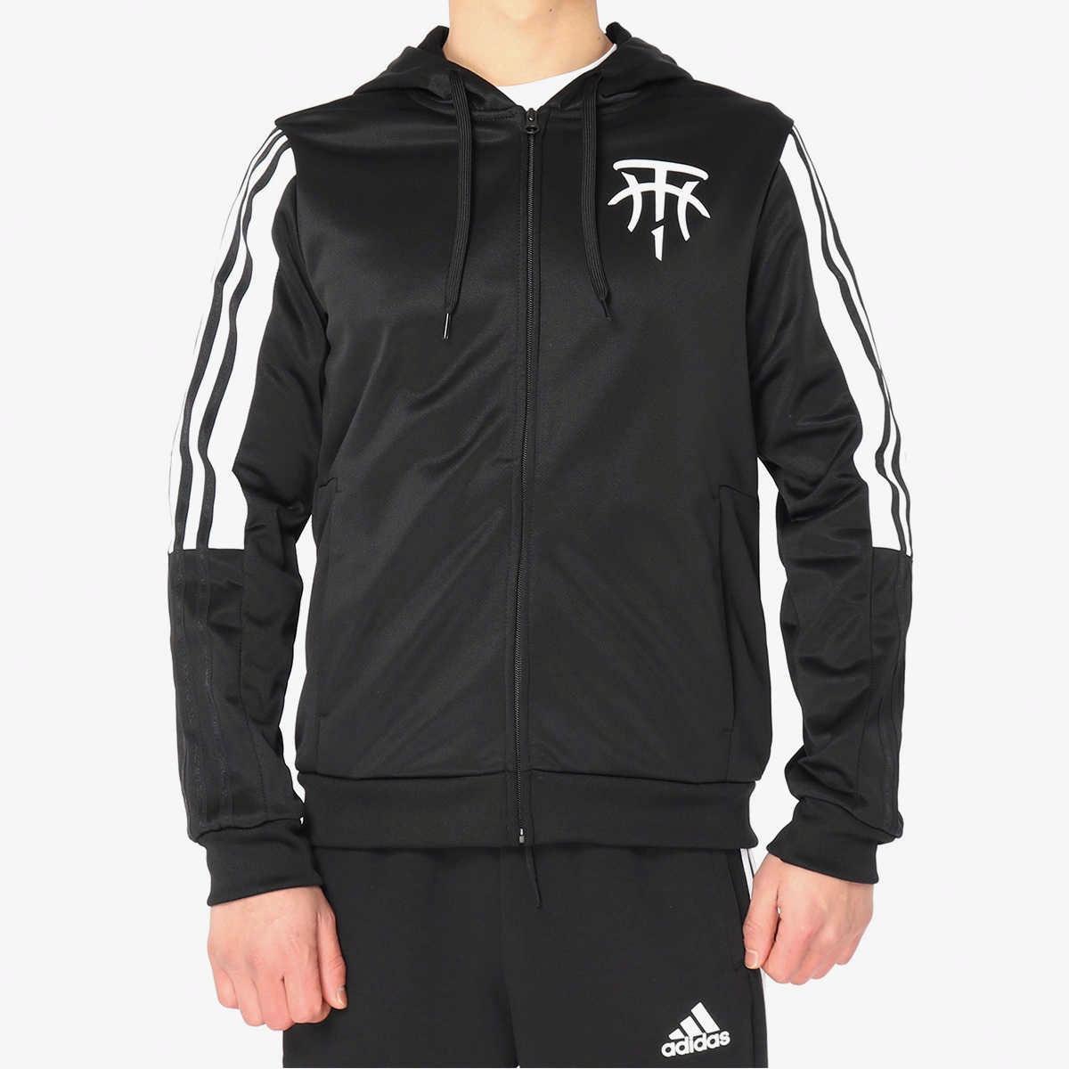 Мужская куртка adidas (черная) — фото 3