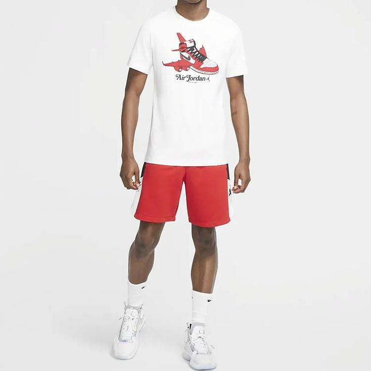 Мужская футболка Jordan T (белая) — фото 4
