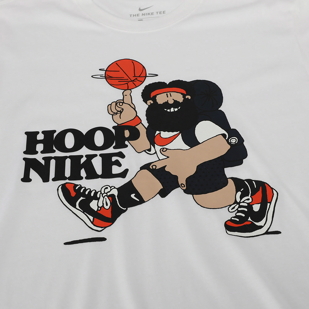 Мужская футболка Nike AS M NK DRY TEE SC OG FS (белая) — фото 4