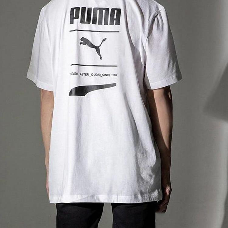 Мужская футболка PUMA Recheck Pack Graphic Tee (белая) — фото 4