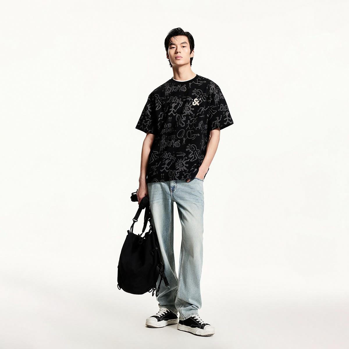 Футболка Jack Jones All-over Print (разноцветная) — фото 10