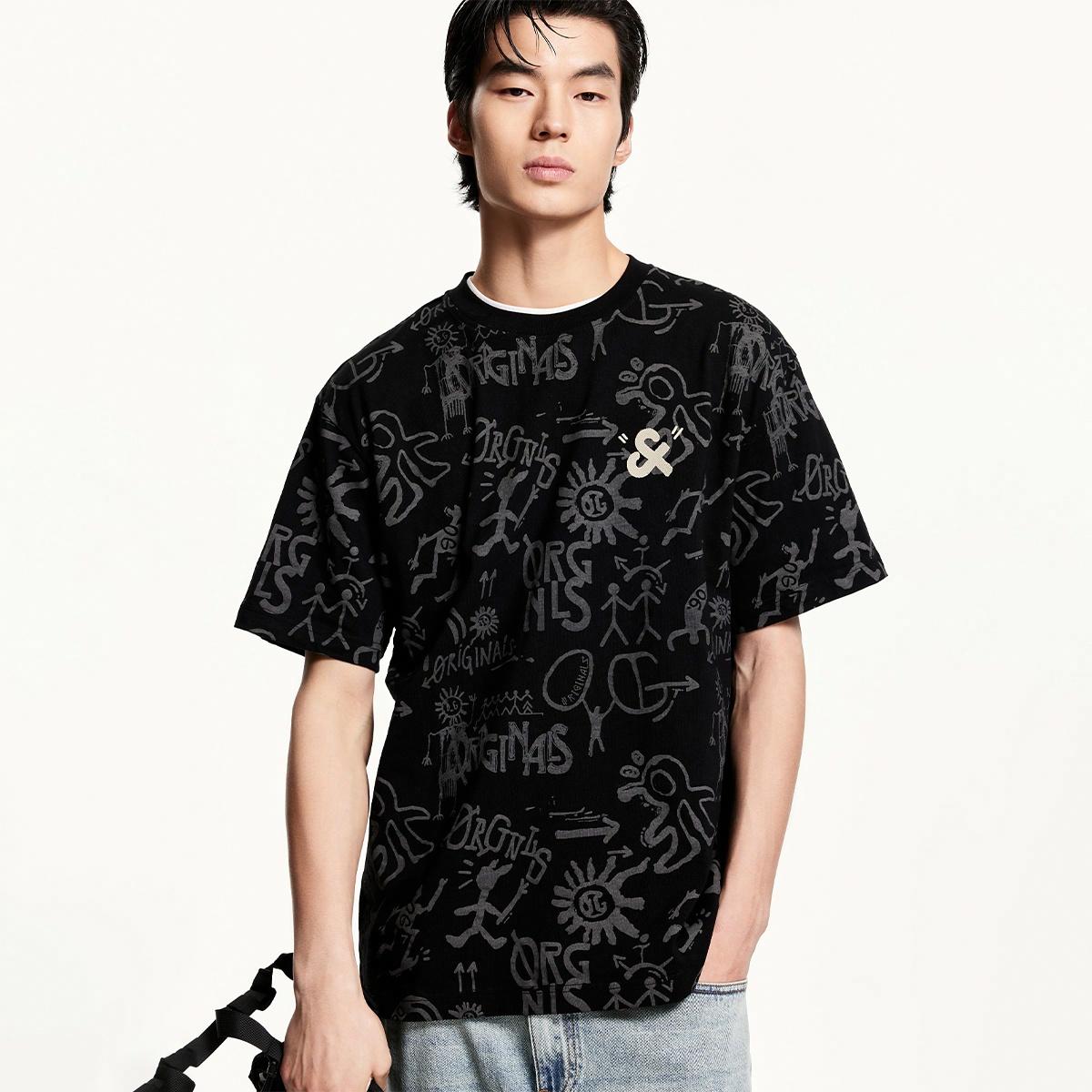 Футболка Jack Jones All-over Print (разноцветная) — фото 9