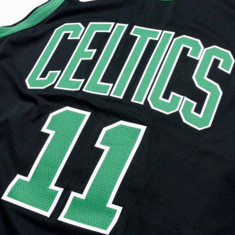 Мужская футболка Nike NBA Jersey Kyrie Irving (черная) — фото 4