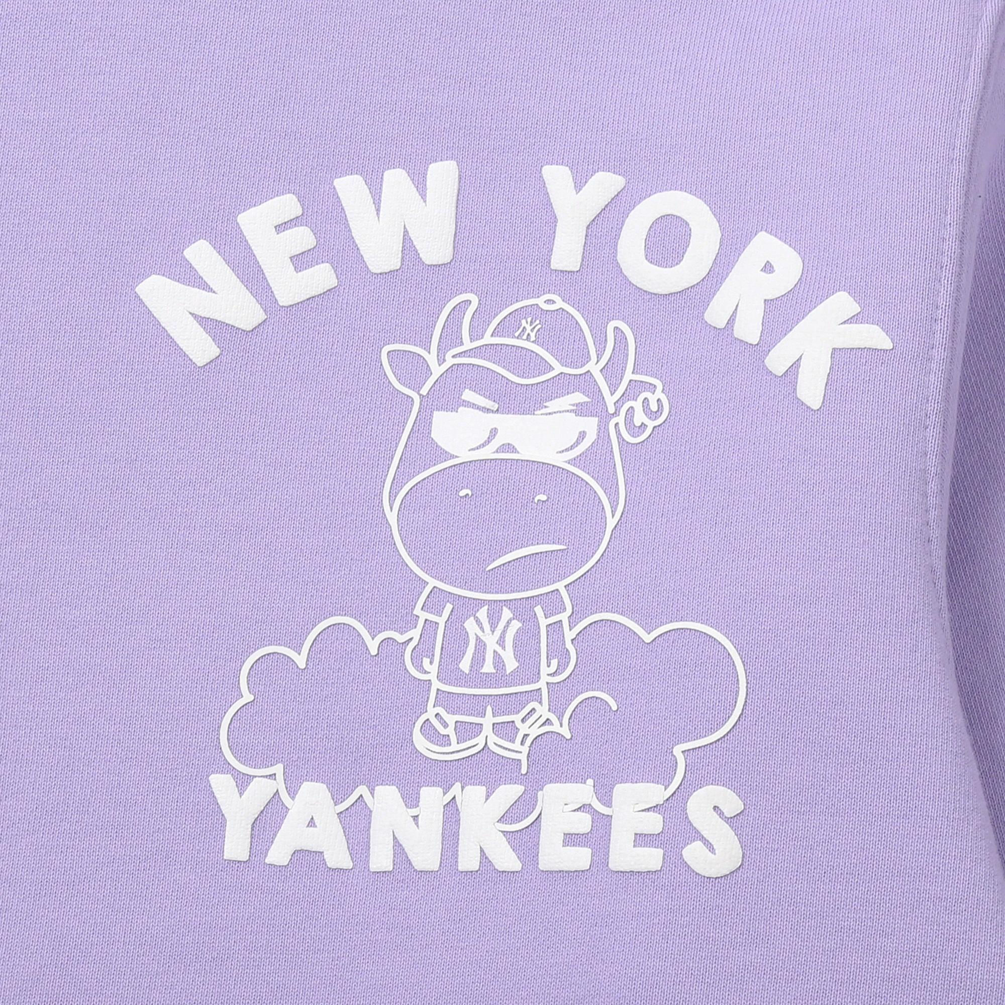 Худи MLB (фиолетовый) — фото 4