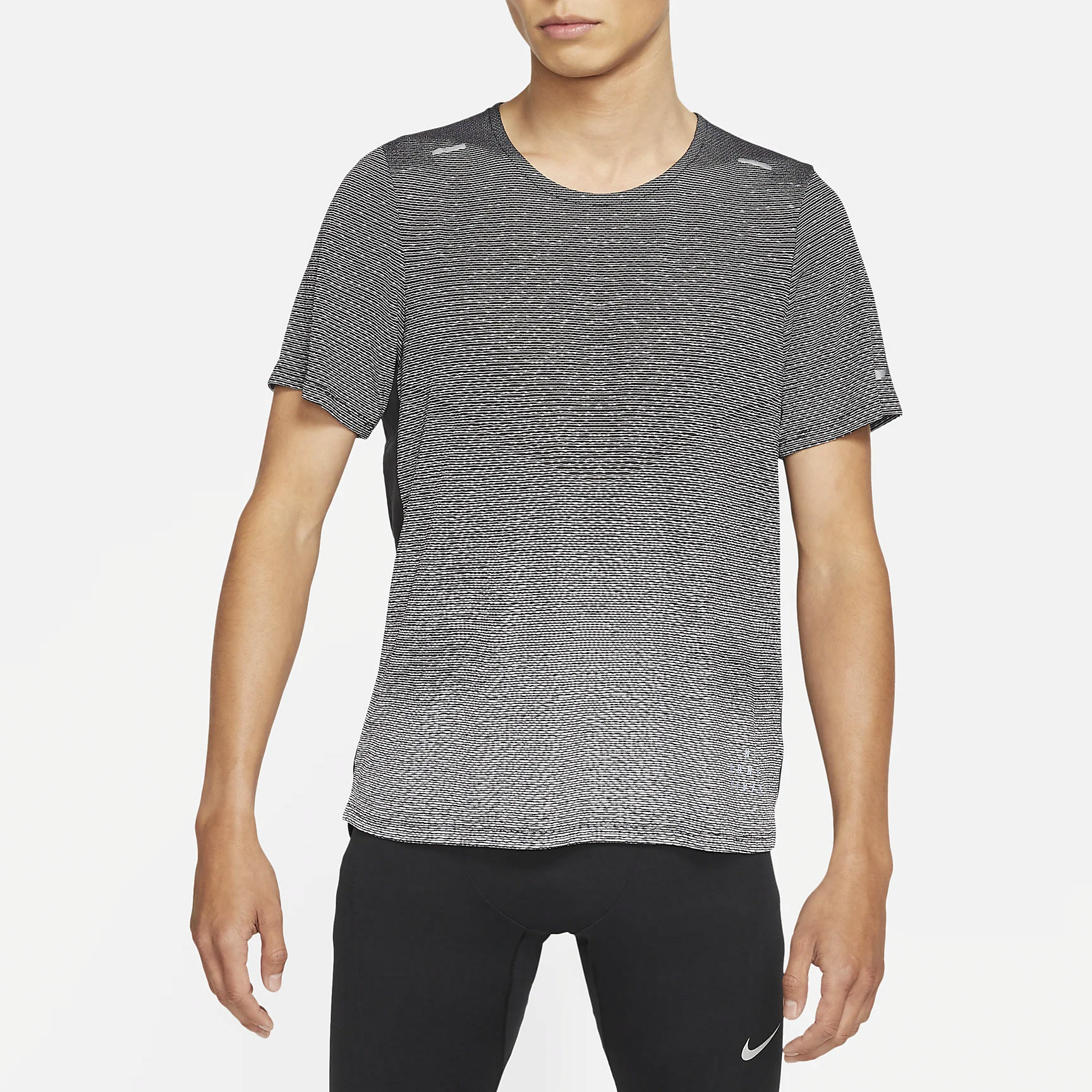 Футболка Nike Pinnacle Run Division (серый) — фото 3