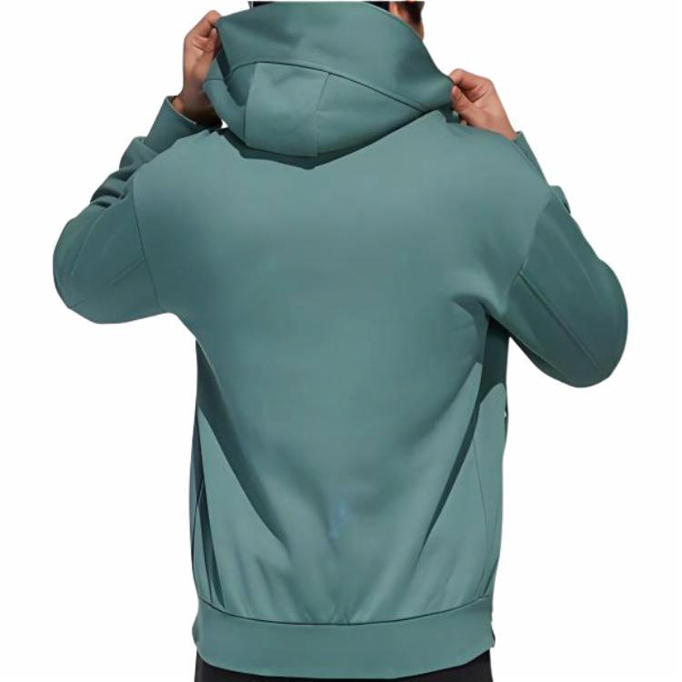 Мужская куртка adidas Wuji Jacket (изумрудная) — фото 5