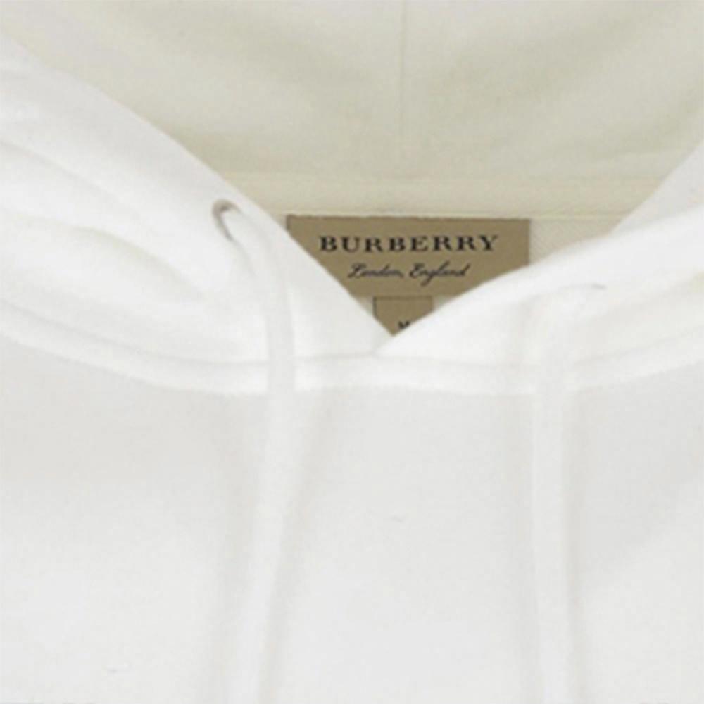 Мужское худи Burberry с принтом билетной кассы (белое) — фото 6