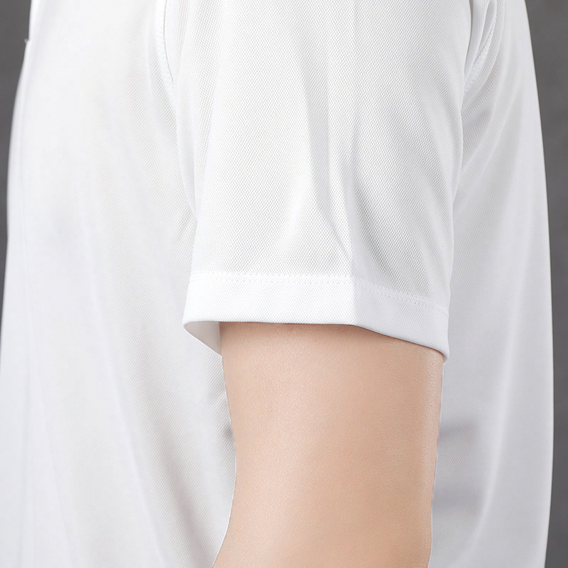Мужские футболка поло Nike Dri-Fit Victory LogoPolo (белая) — фото 4