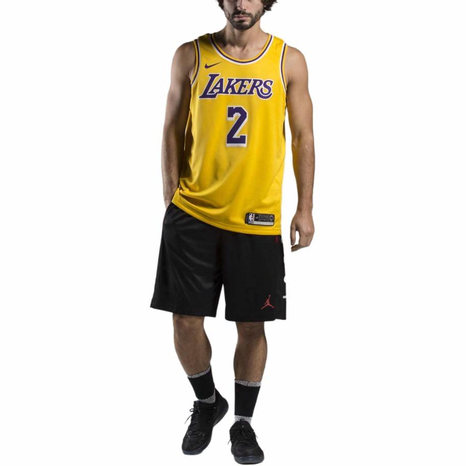 Мужские футболка Nike NBA SW2 (желтый) — фото 5