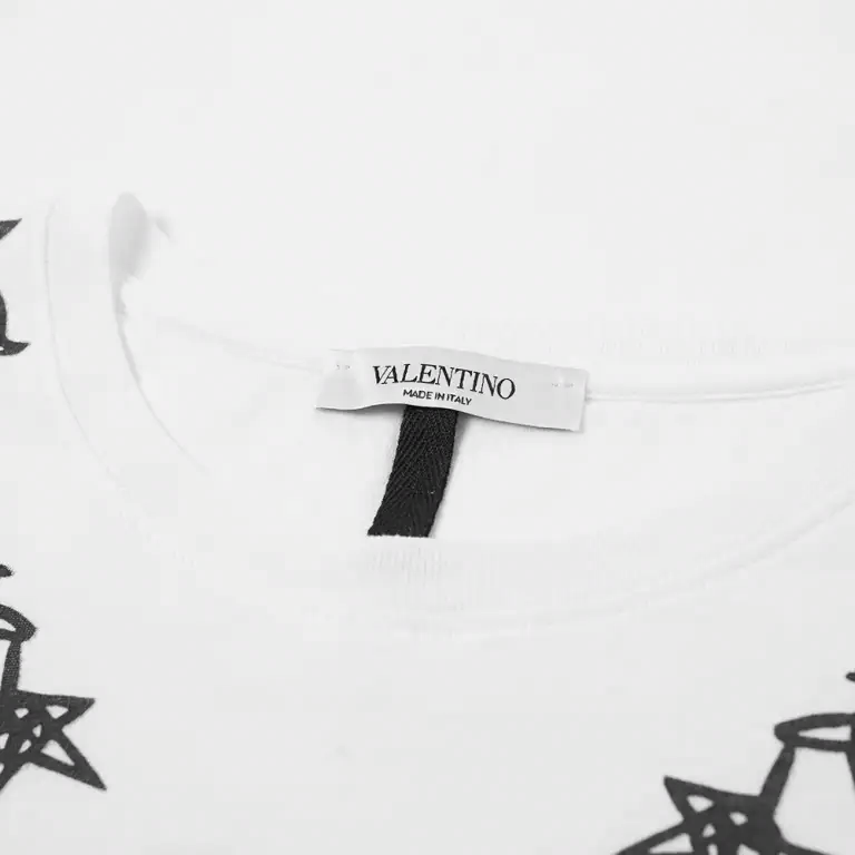 Мужская футболка Valentino (белая) — фото 6