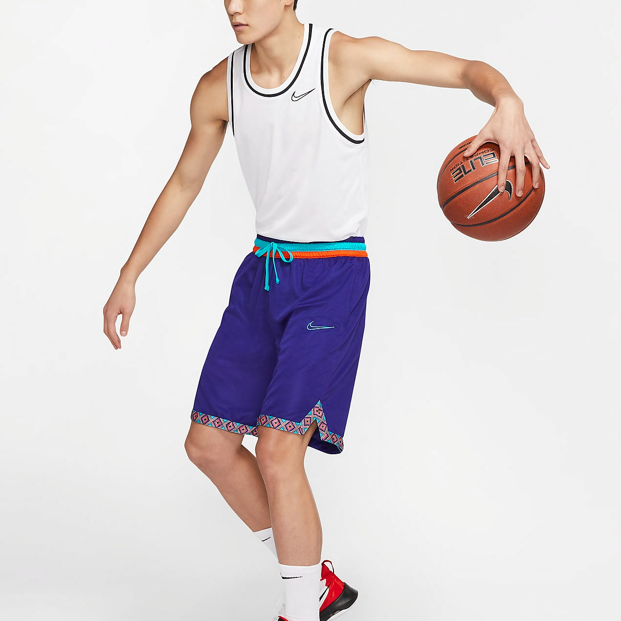 Мужские штаны Nike DRI-FIT DNA (фиолетовый) — фото 4