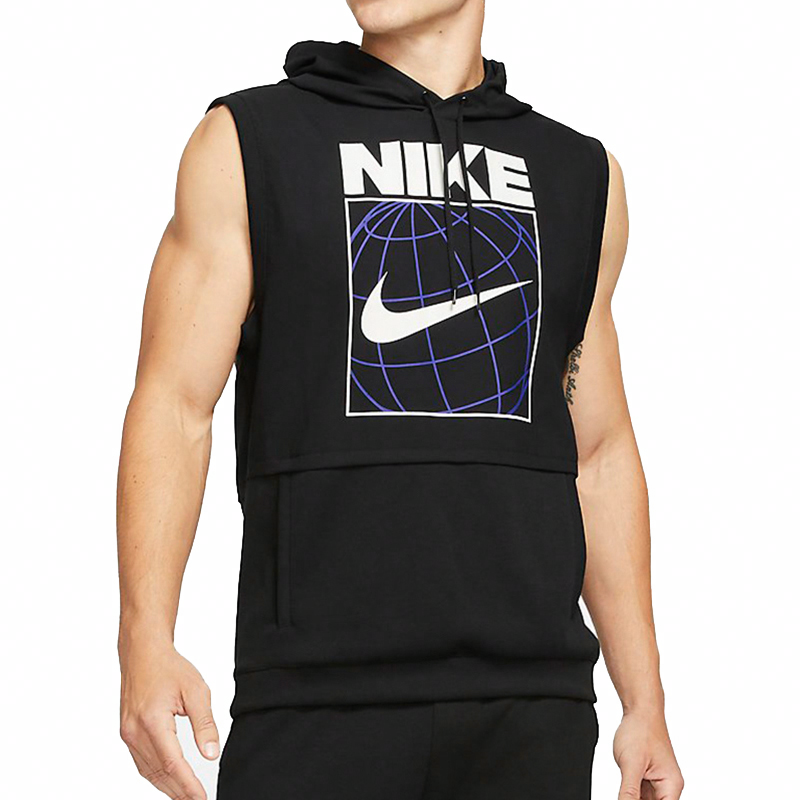 Мужское худи Nike Без рукавов (черное) — фото 4