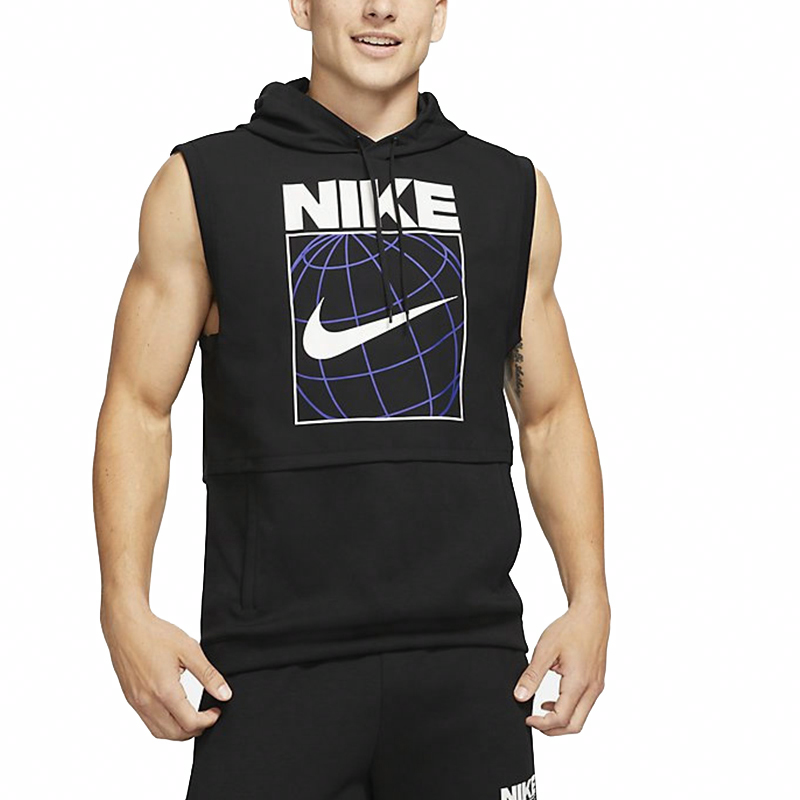 Мужское худи Nike Без рукавов (черное) — фото 3