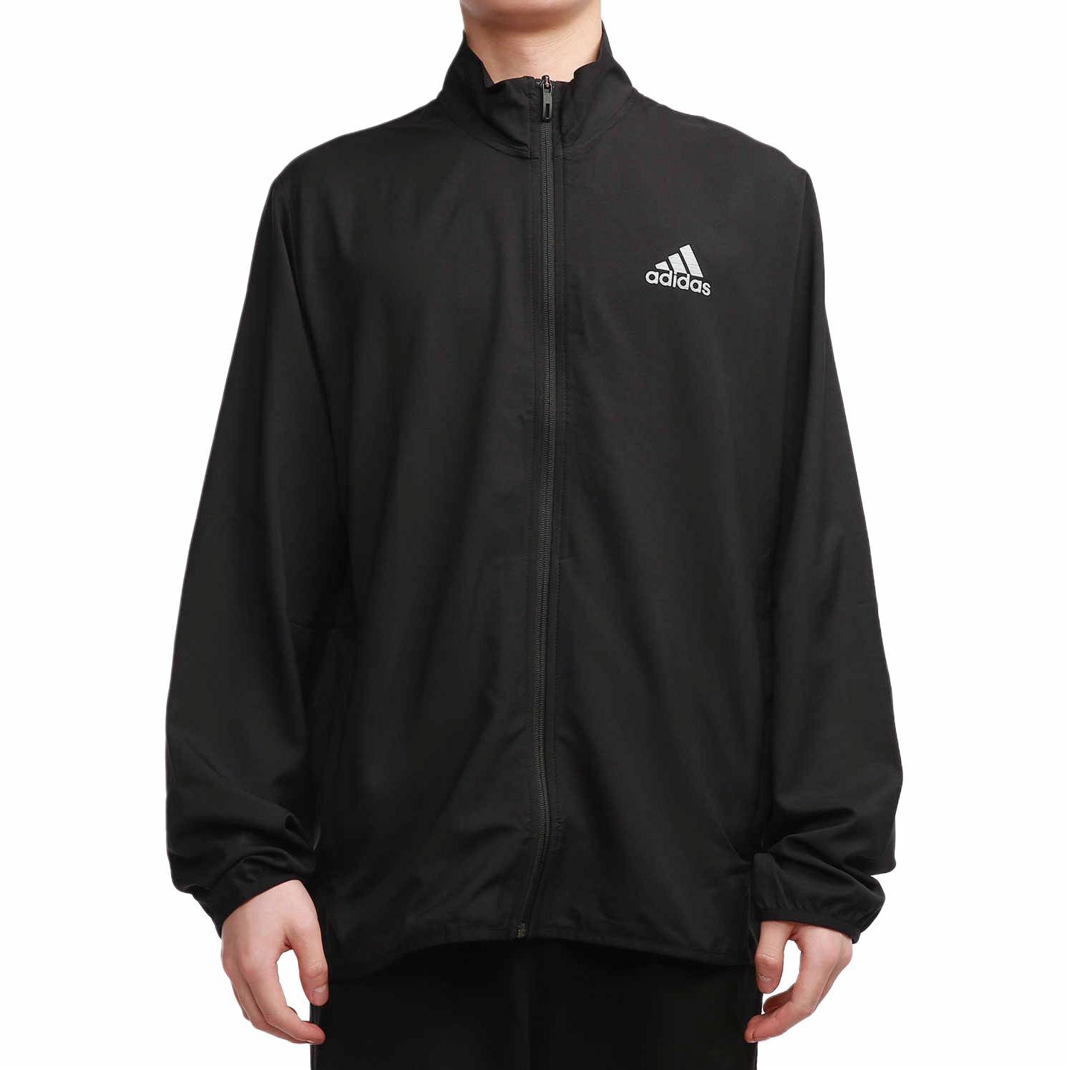 Мужская куртка adidas M D2m Wv Tt (черная) — фото 2