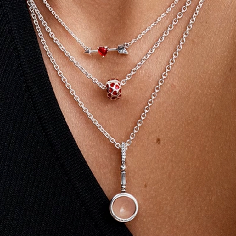 Женская подвеска Pandora (серебряная) — фото 3