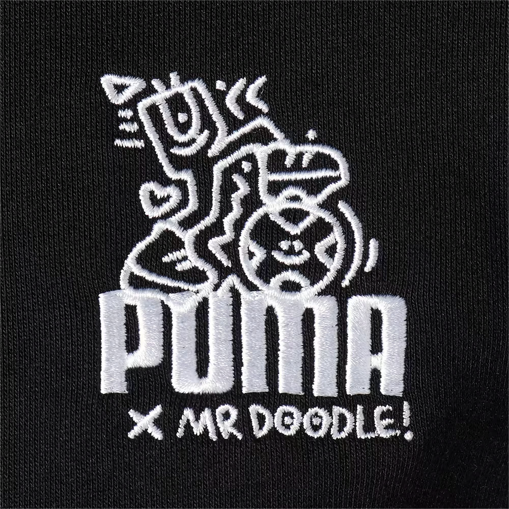 Мужское худи PUMA x Mr doodle (черное) — фото 5