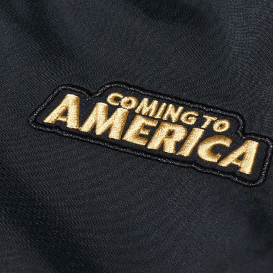Мужская куртка Nike Giannis Coming to America (черная) — фото 4
