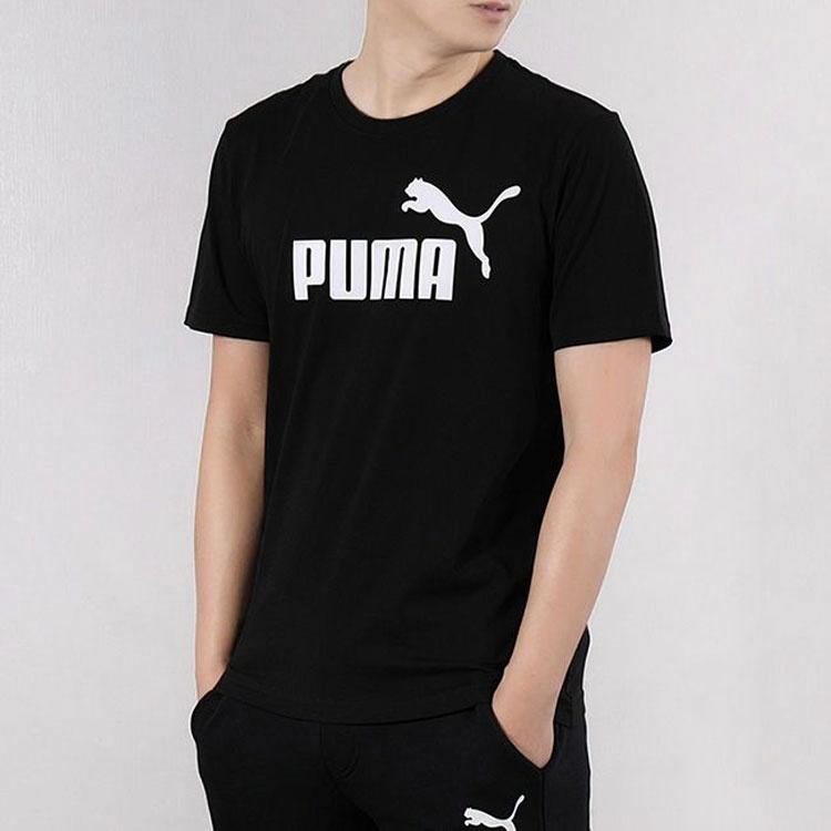 Мужские футболка PUMA (черная) — фото 3