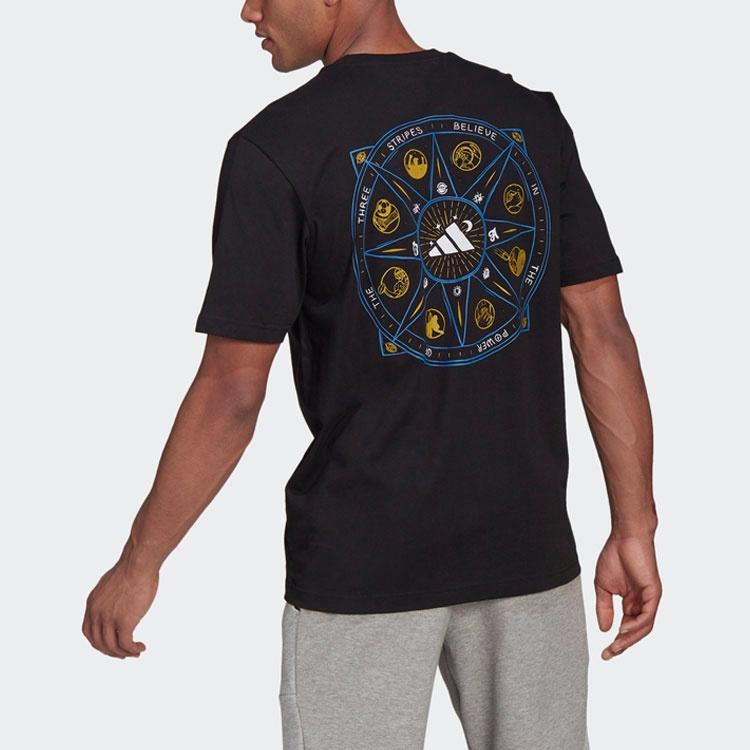 Мужская футболка adidas Mandala Tee M (черная) — фото 3