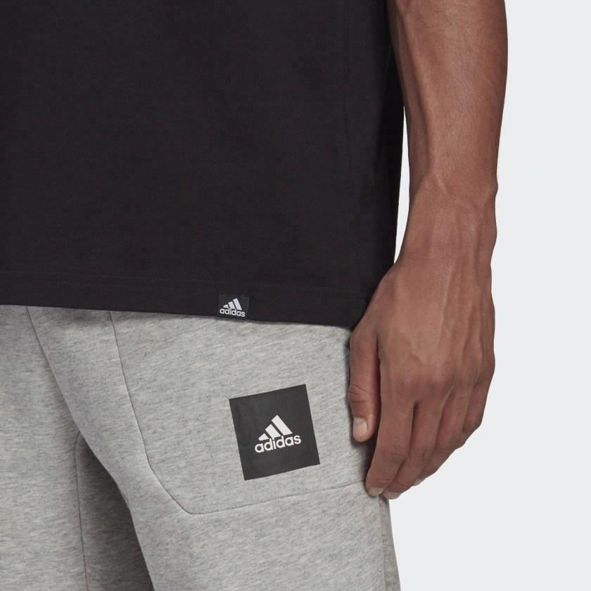 Мужская футболка adidas Mandala Tee M (черная) — фото 4